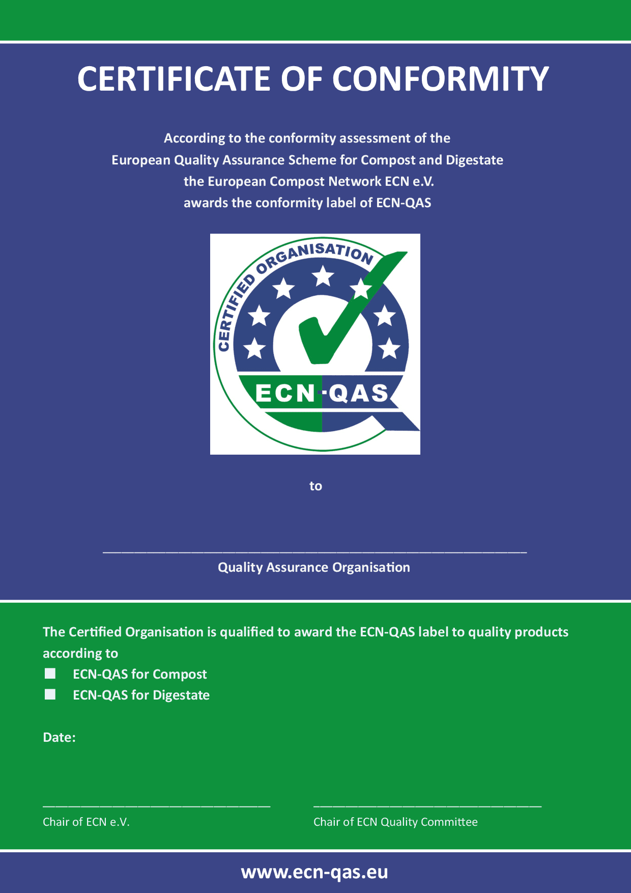 Quality Mark - European Compost Network